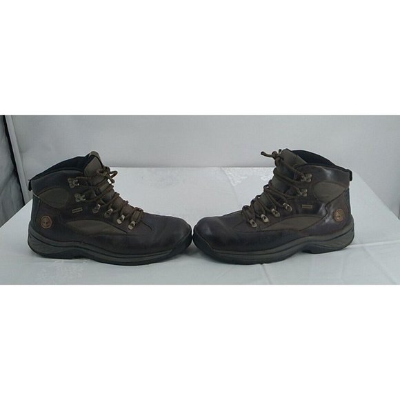 Timberland Chocorua Men's Boots Size: 11 Waterproof Hiking Brown Full Grain - Picture 3 of 6